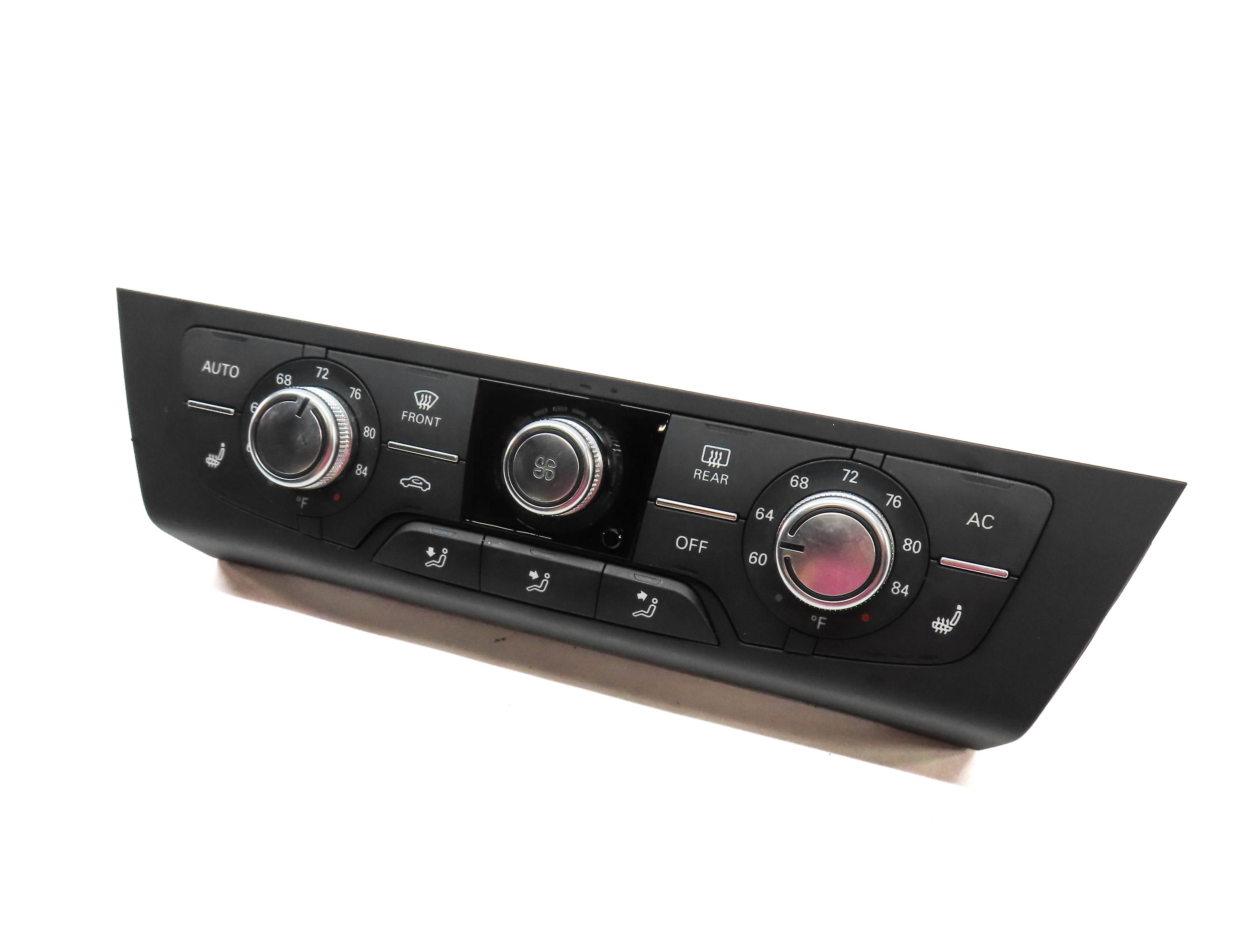 12-15 AUDI A6 S6 A7 S7 (C7) FRONT HEATER A/C TEMPERATURE CONTROL (HEATED SEAT) — exact item pictured